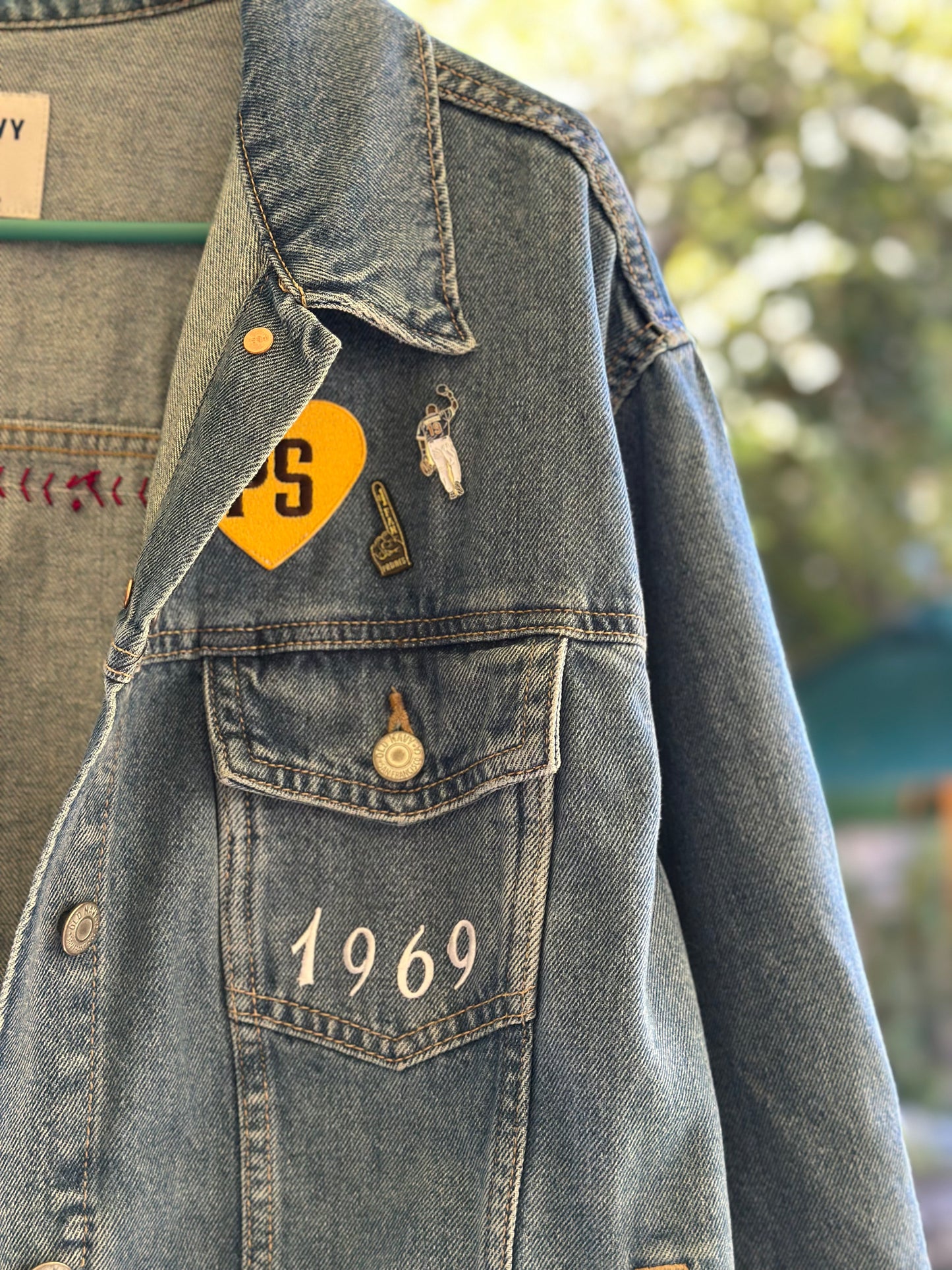 The Made to Order Denim Ballpark Jacket