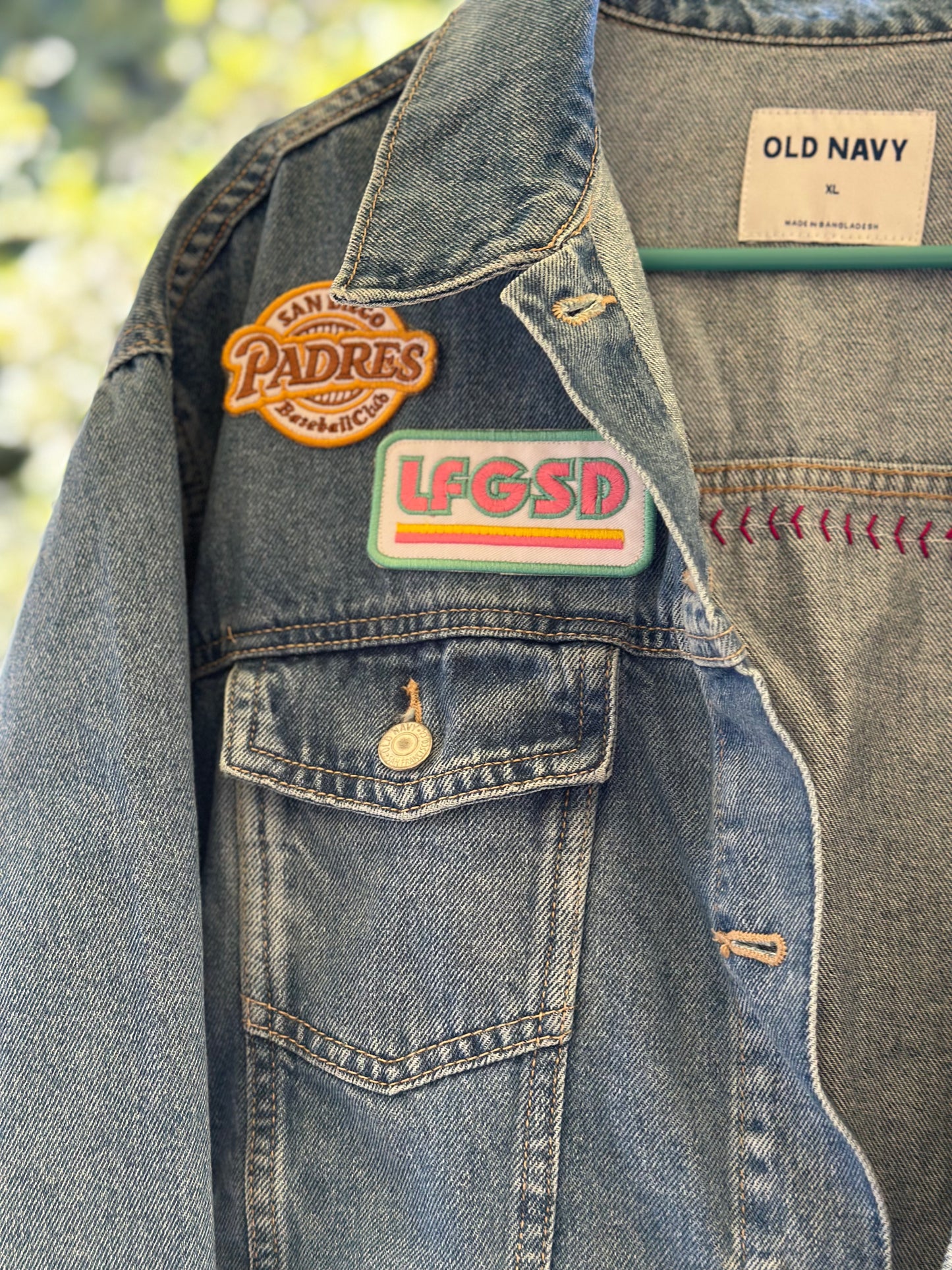 The Made to Order Denim Ballpark Jacket