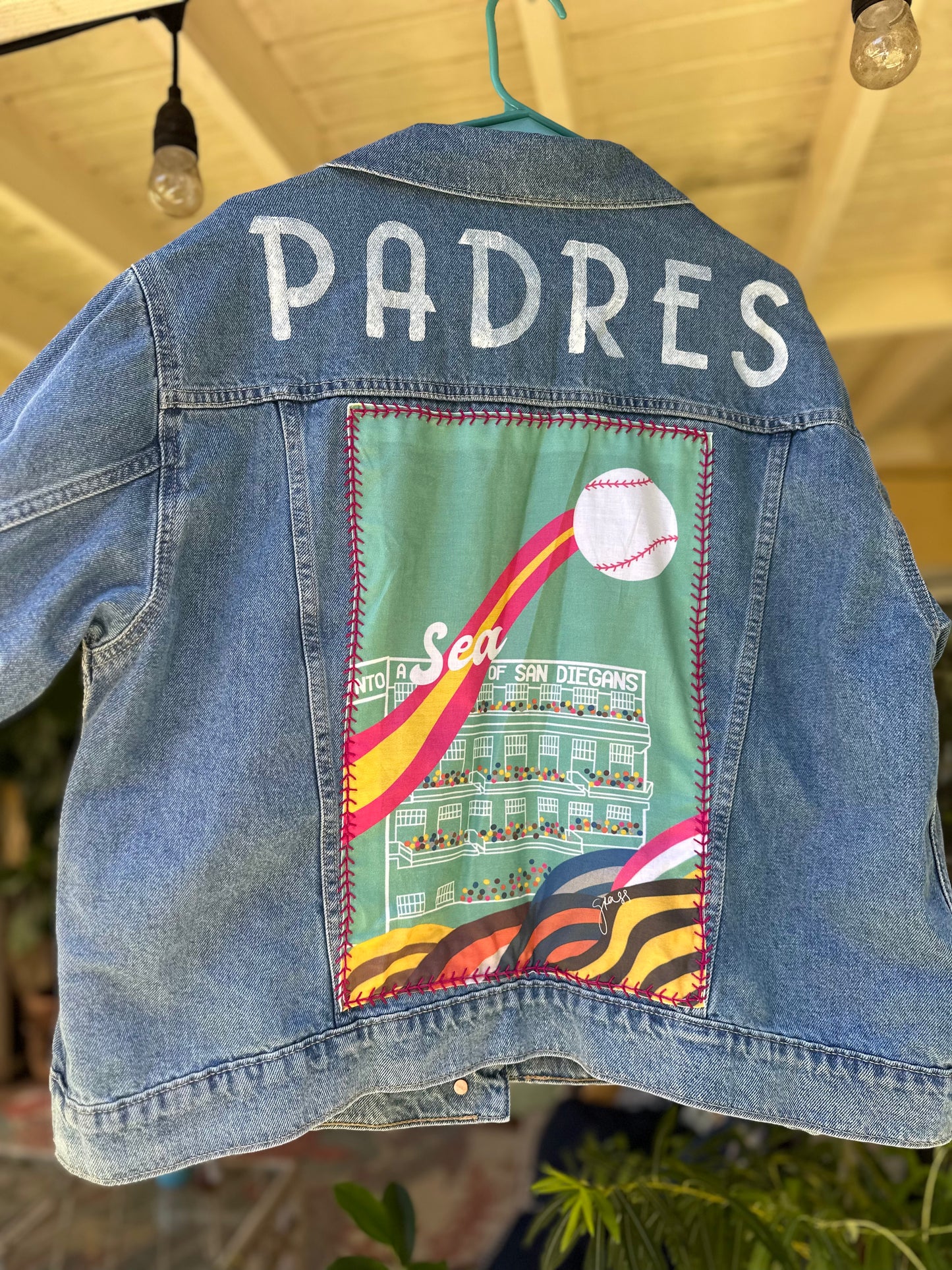 The Made to Order Denim Ballpark Jacket