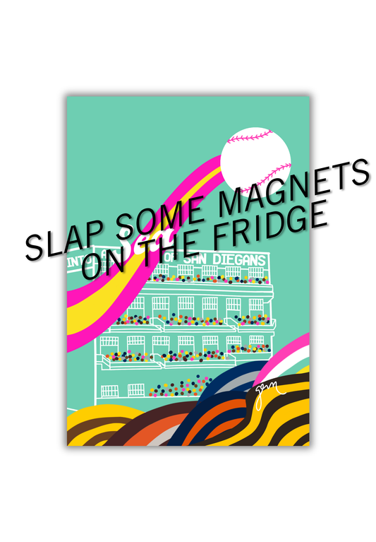 The Sea of San Diegans Magnet